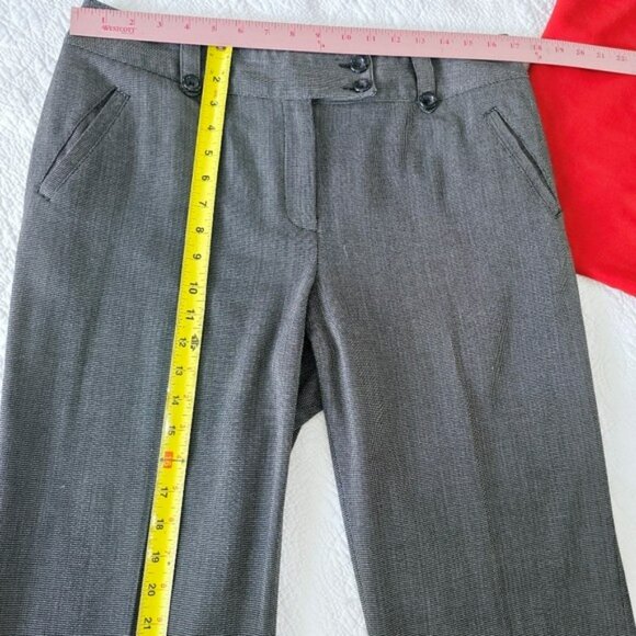 Style & Co Women's Trousers Dress Pants Size 12 Grey Black Pockets Office Work - Picture 6 of 13